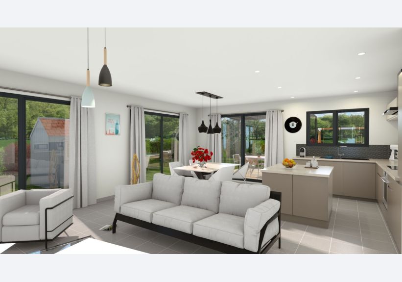 Image du modèle de maison LEA intérieur 1