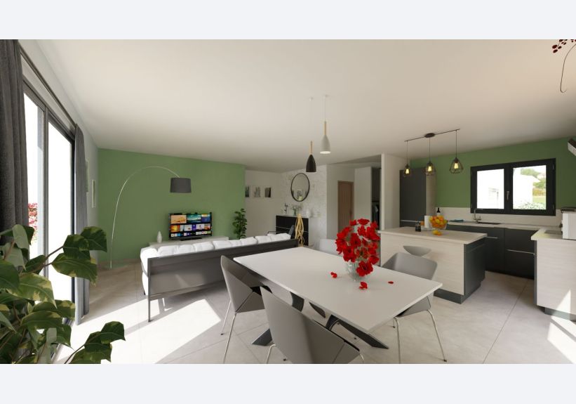 Image du modèle de maison Vue séjour