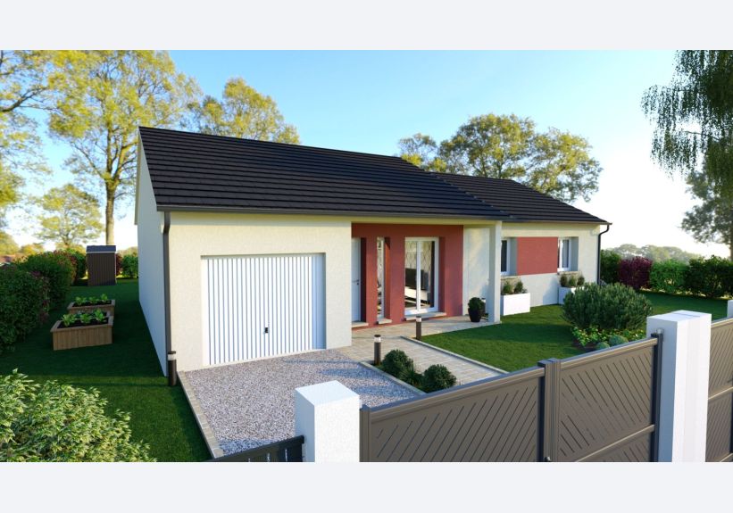 Image du modèle de maison ALEXIA extérieur avant 1