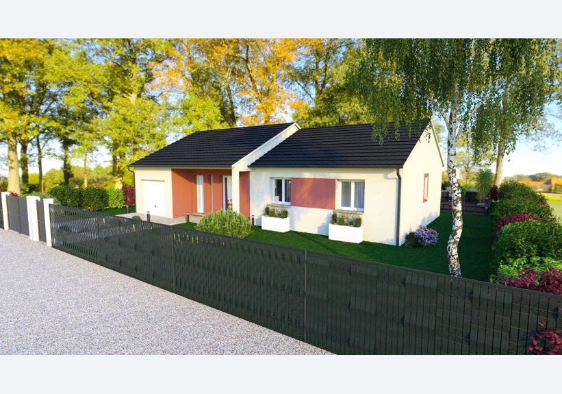 Image du modèle de maison ALEXIA extérieur avant 2