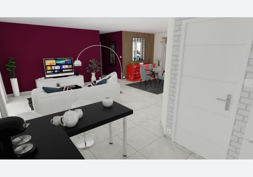 Image du modèle de maison SALON CUISINE