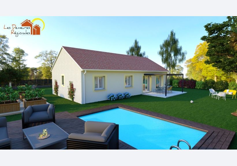 Image du modèle de maison NINA extérieur arrière 1