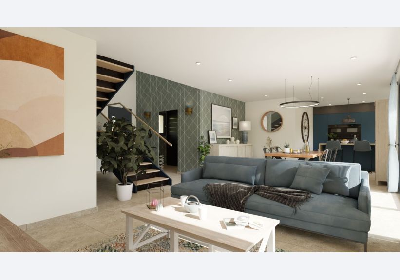 Image du modèle de maison Vué séjour 1