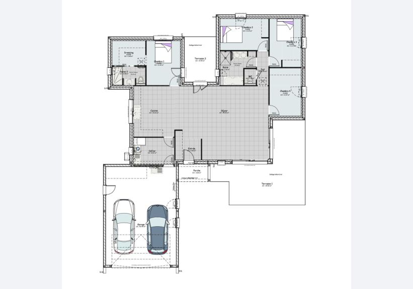 Image du modèle de maison RDC