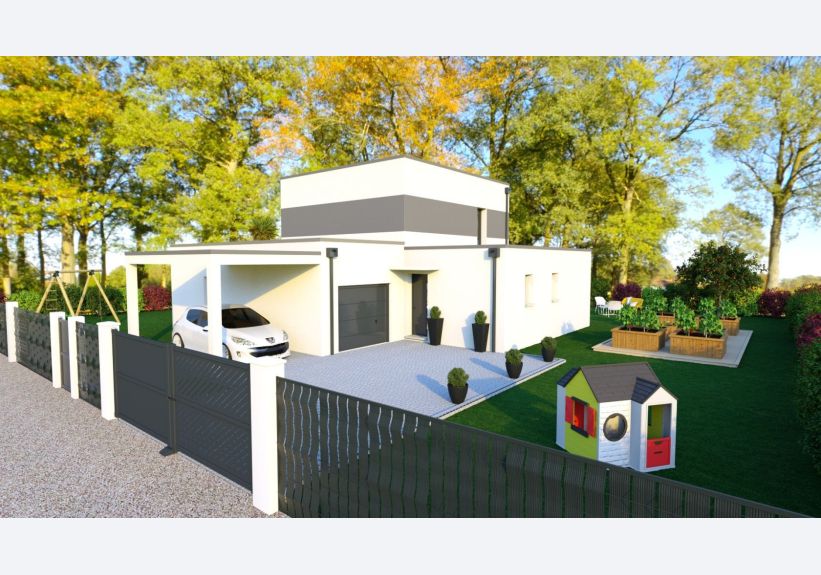 Image du modèle de maison SOFIA extérieur avant 1