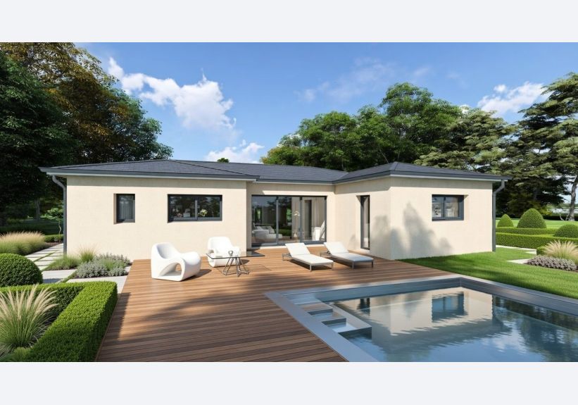 Image du modèle de maison AI VUE ARRIERE JOUR