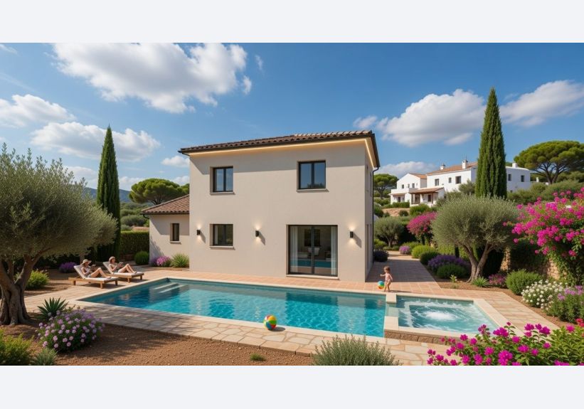 Image du modèle de maison VUE ARRIERE JOUR