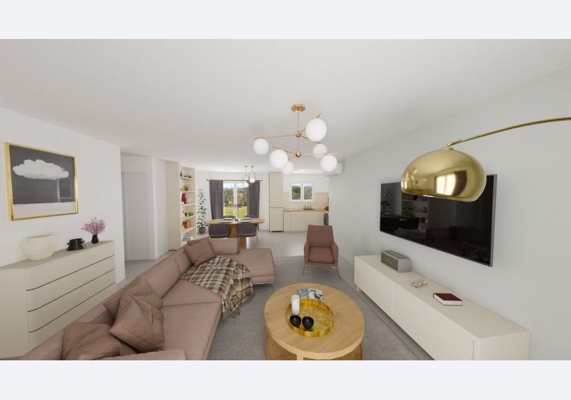 Image du modèle de maison 01Séjour