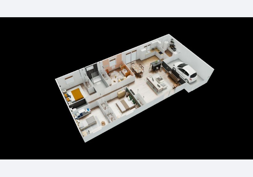 Image du modèle de maison Plan_axo