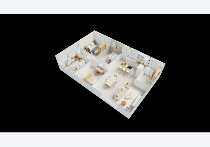 Image du modèle de maison 1axo