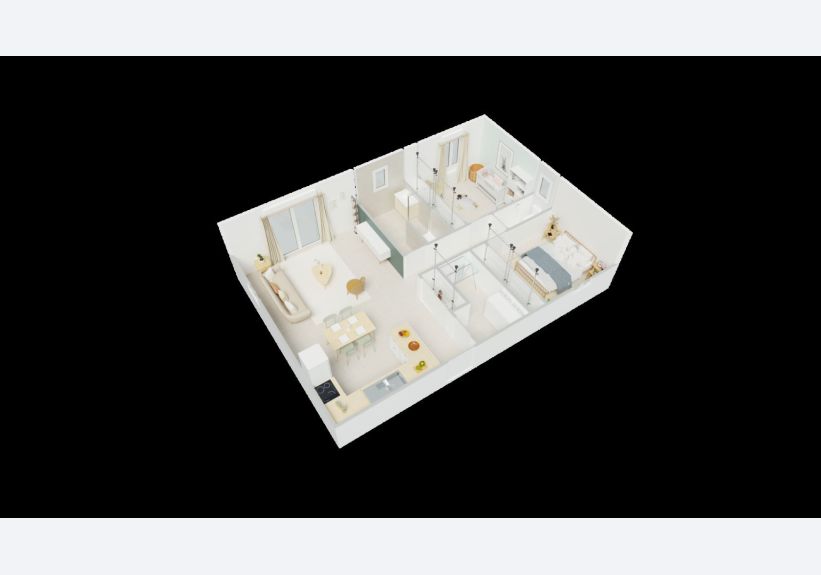 Image du modèle de maison 1axo1