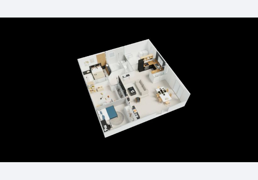 Image du modèle de maison 1axo