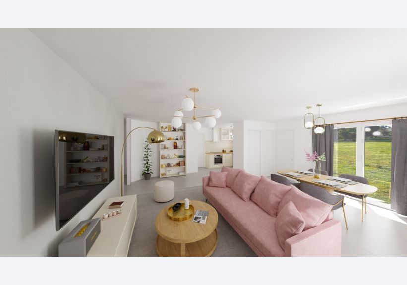 Image du modèle de maison 01Séjour