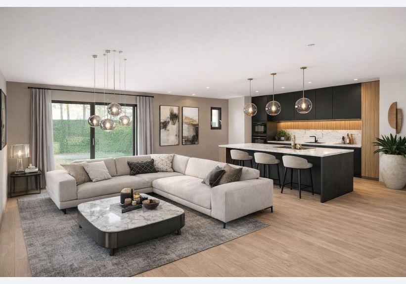 Image du modèle de maison lapierre salon sam