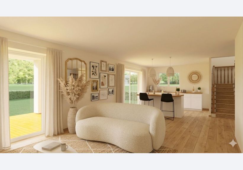 Image du modèle de maison sejour sam Carole Regis