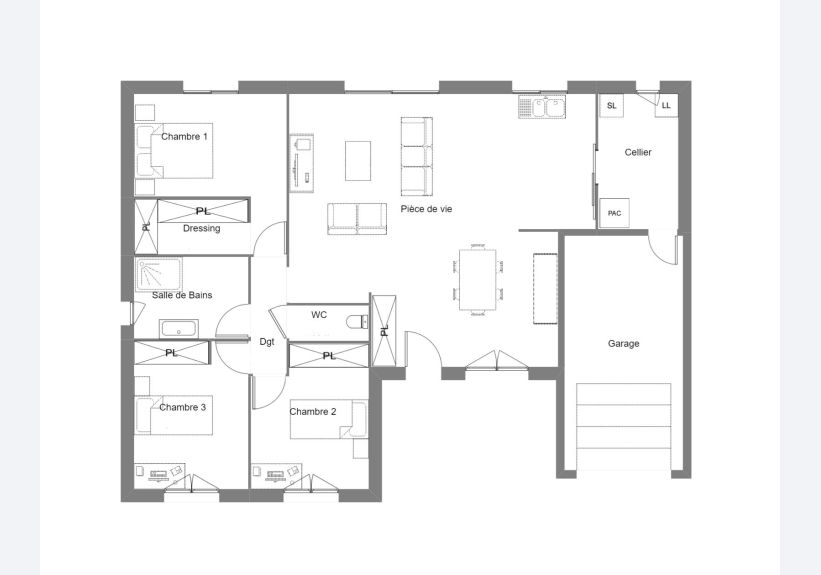 Image du modèle de maison PLAN MAISON