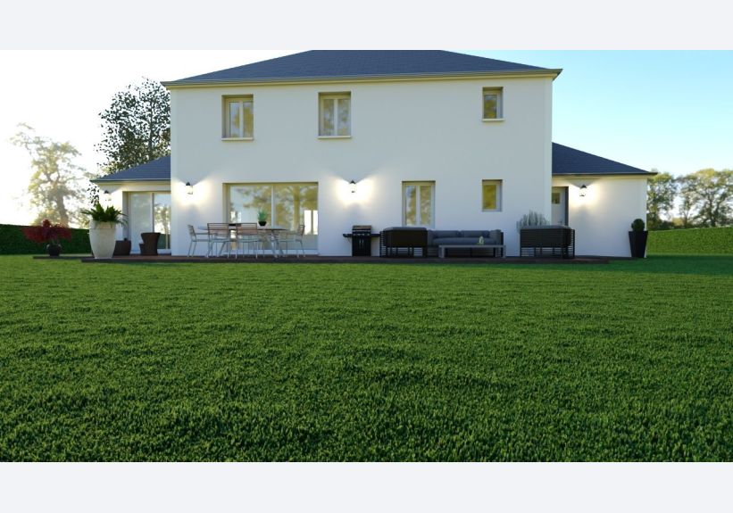 Image du modèle de maison Façade arrière 2