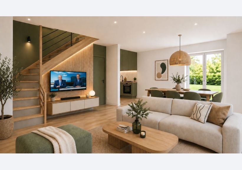 Image du modèle de maison Salon