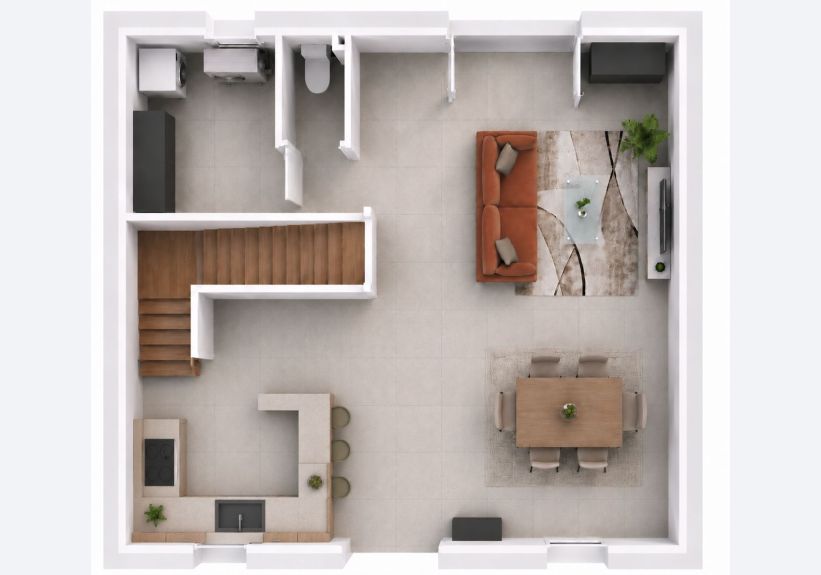 Image du modèle de maison RDC