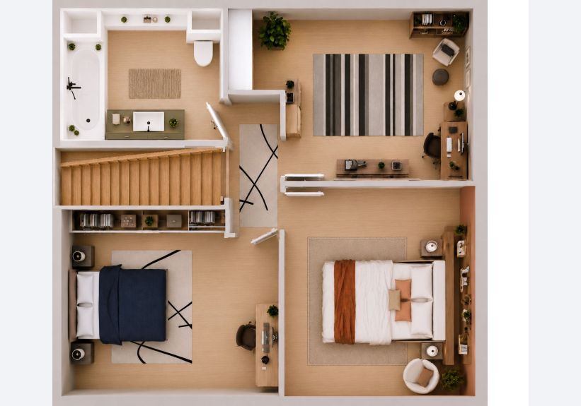 Image du modèle de maison 2V2 ETAGE