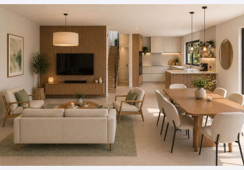 Image du modèle de maison Salon