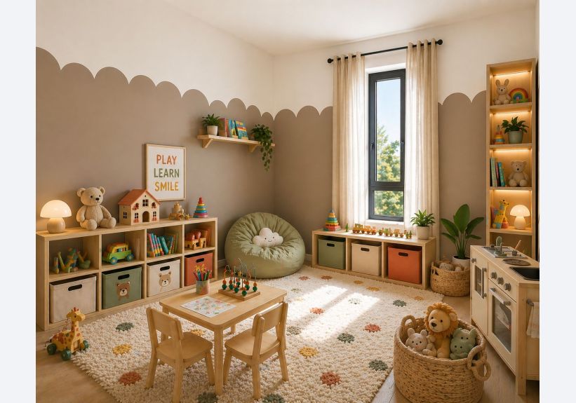 Image du modèle de maison Salle de jeu