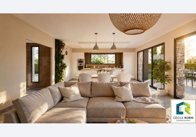 Image du modèle de maison PP Toit plat Int