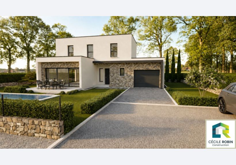 Image du modèle de maison R+1 120 m²