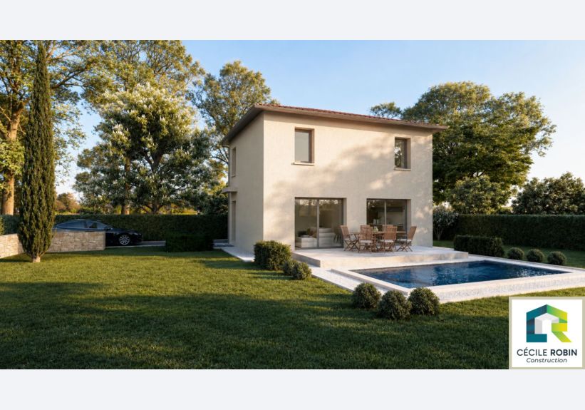 Image du modèle de maison R+1 80 m² EXT 1