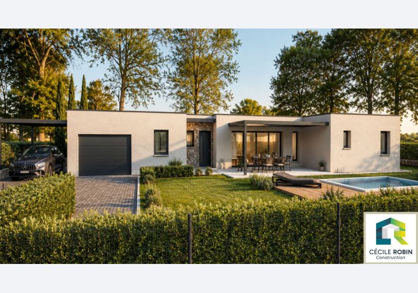 Image du modèle de maison PP 110 Toit Plat EXT 1
