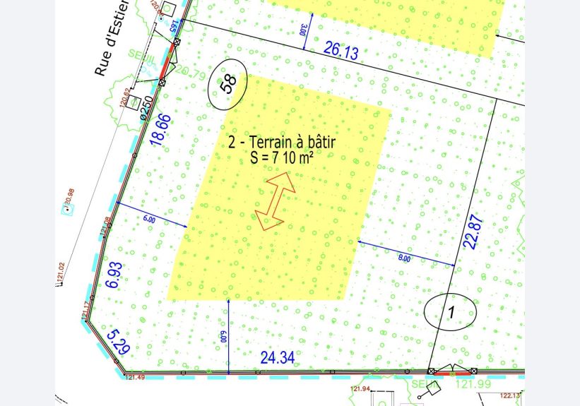 Image du modèle de maison Plan terrain clamart