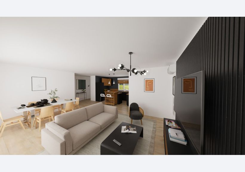 Image du modèle de maison 01Séjour
