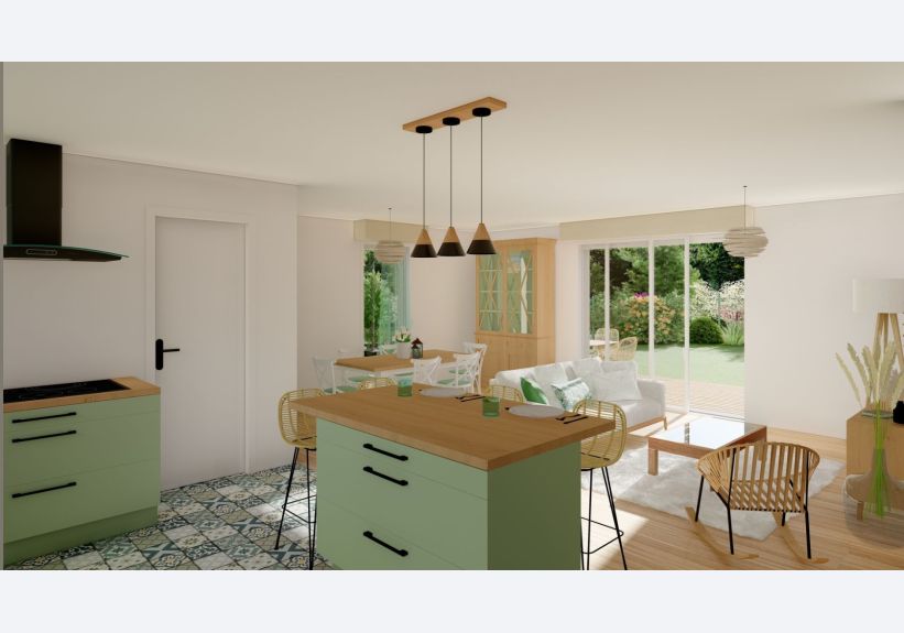 Image du modèle de maison intérieur_13 - Photo