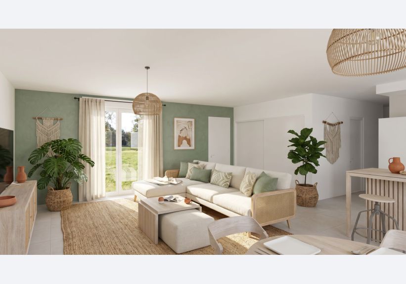 Image du modèle de maison ATHENES SALON IA
