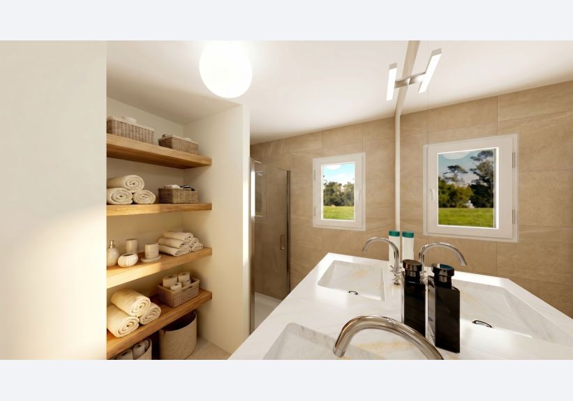 Image du modèle de maison ATHENES SALLE DE BAINS IA