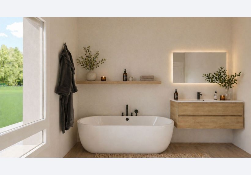 Image du modèle de maison Salle de bain NEIGE