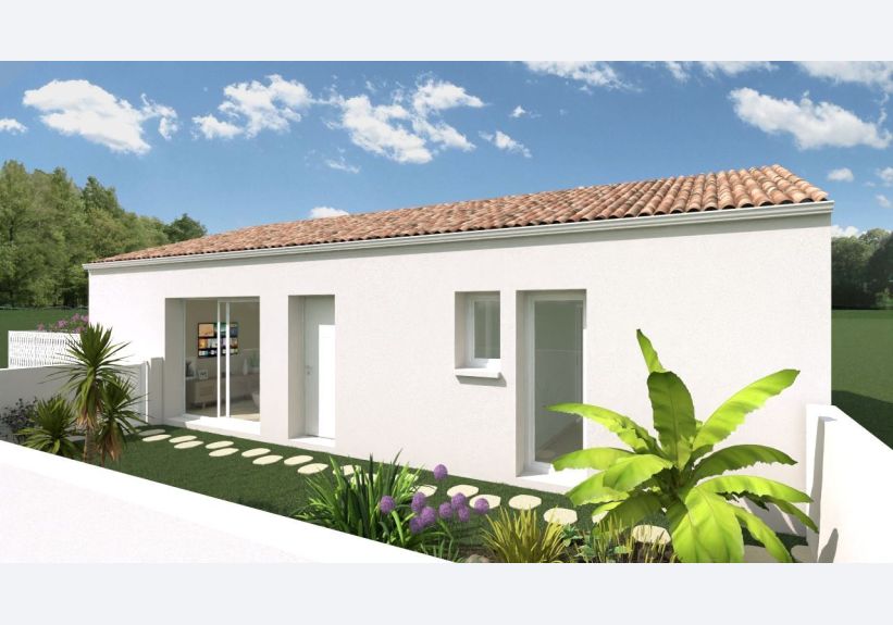 Image du modèle de maison Façade Sud - 2-2
