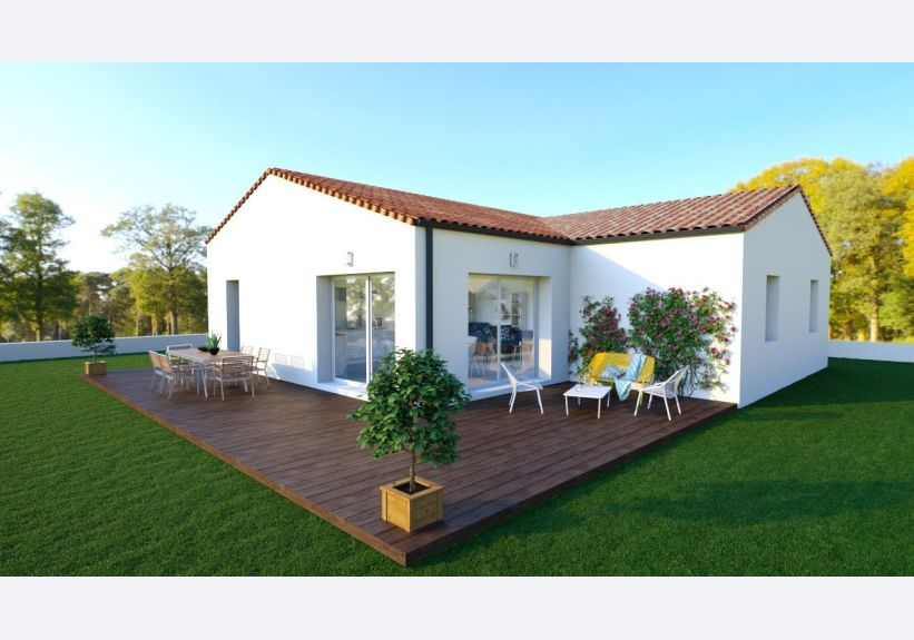 Image du modèle de maison REDA- arriere