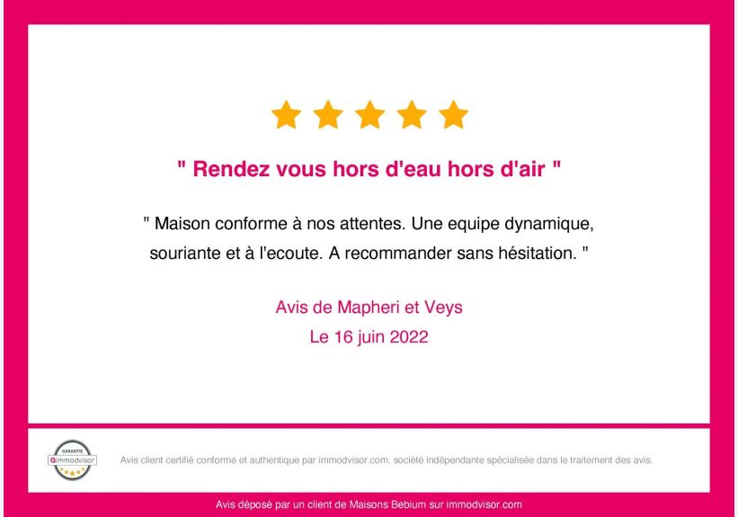Image du modèle de maison avis-immodvisor-574924-rdv hors d'eau hors d'air