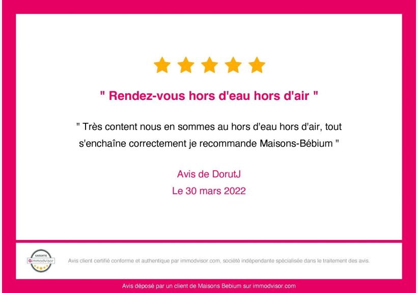 Image du modèle de maison avis-immodvisor-526893-rdv hors d'eau hors d'air