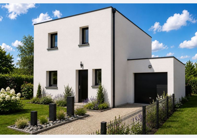 Image du modèle de maison ANEMONE 95m² TOIT TERRASSE_Jour