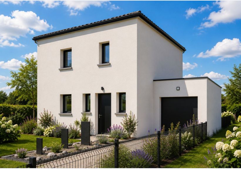 Image du modèle de maison ANEMONE 95m² MONOPENTE_Jour