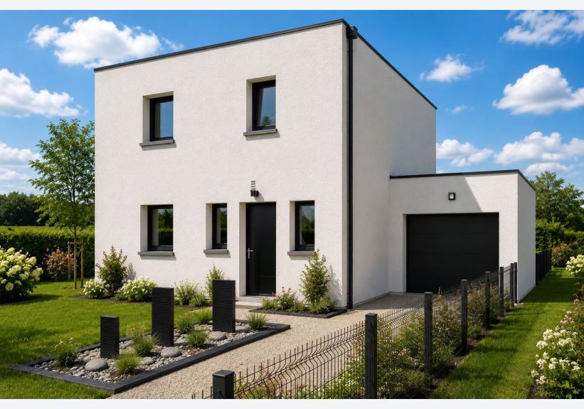 Image du modèle de maison ANEMONE 105m² TOIT TERRASSE_Jour