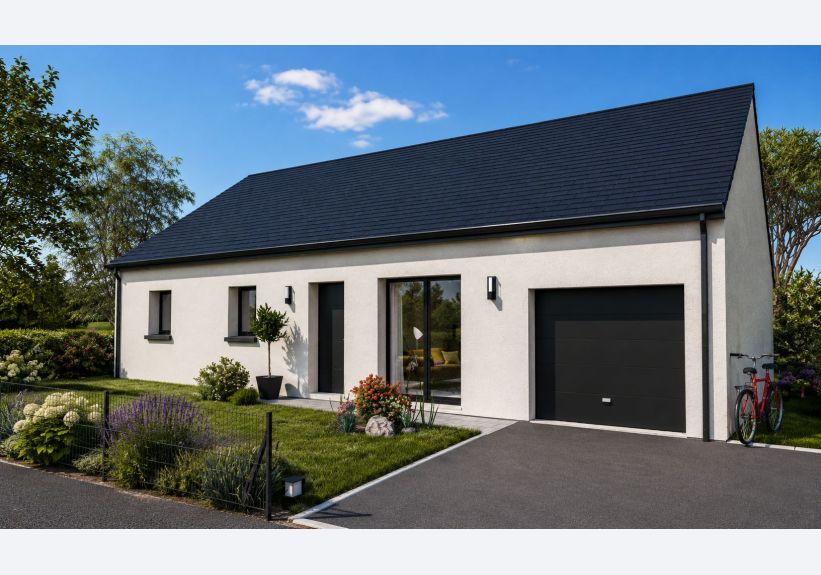 Image du modèle de maison CORAIL 95m² ARDOISE_Jour