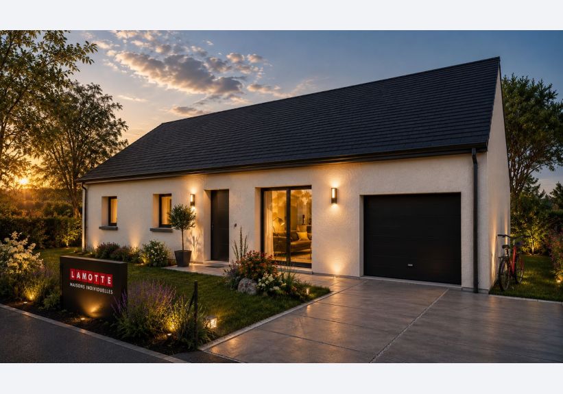 Image du modèle de maison CORAIL 95m² ARDOISE_Nuit