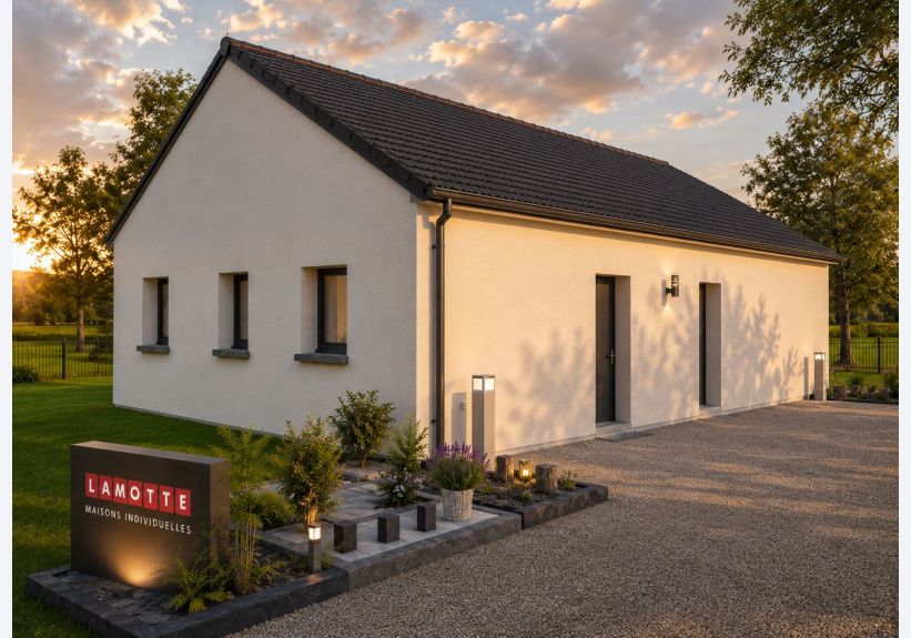 Image du modèle de maison GIRELLE 85m² ARDOISE_Nuit