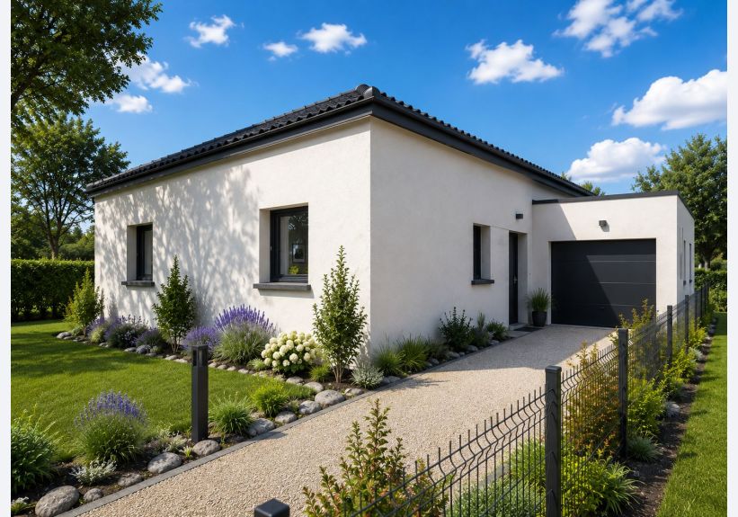 Image du modèle de maison GIRELLE 95m² MONOPENTE + GGE BAC_Jour