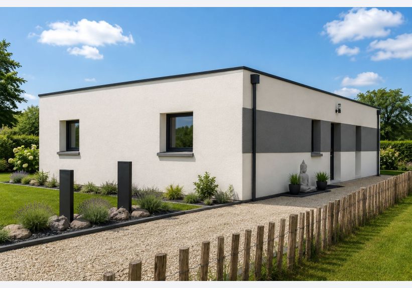 Image du modèle de maison GIRELLE 95m² TOIT TERRASSE_Jour