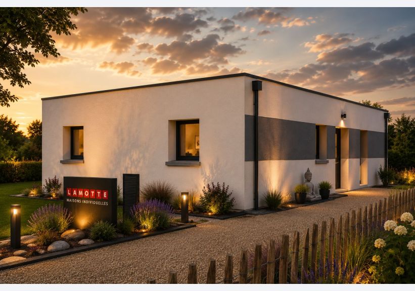 Image du modèle de maison GIRELLE 95m² TOIT TERRASSE_Nuit