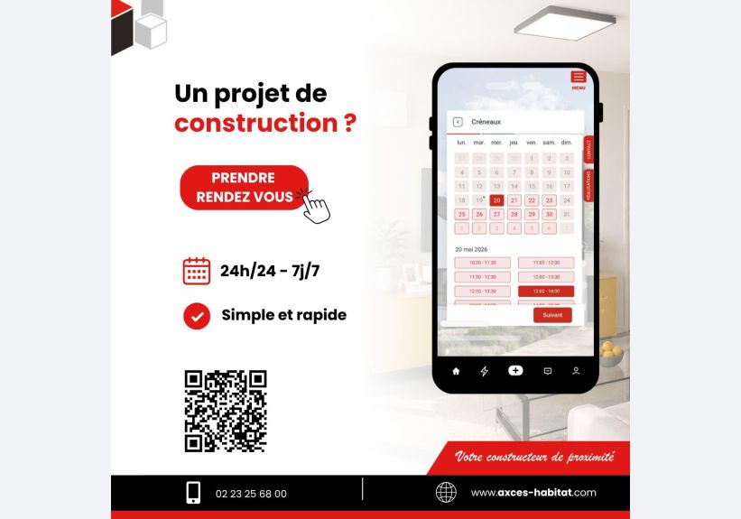 Image du modèle de maison VIGNETTE PRISE DE RDV